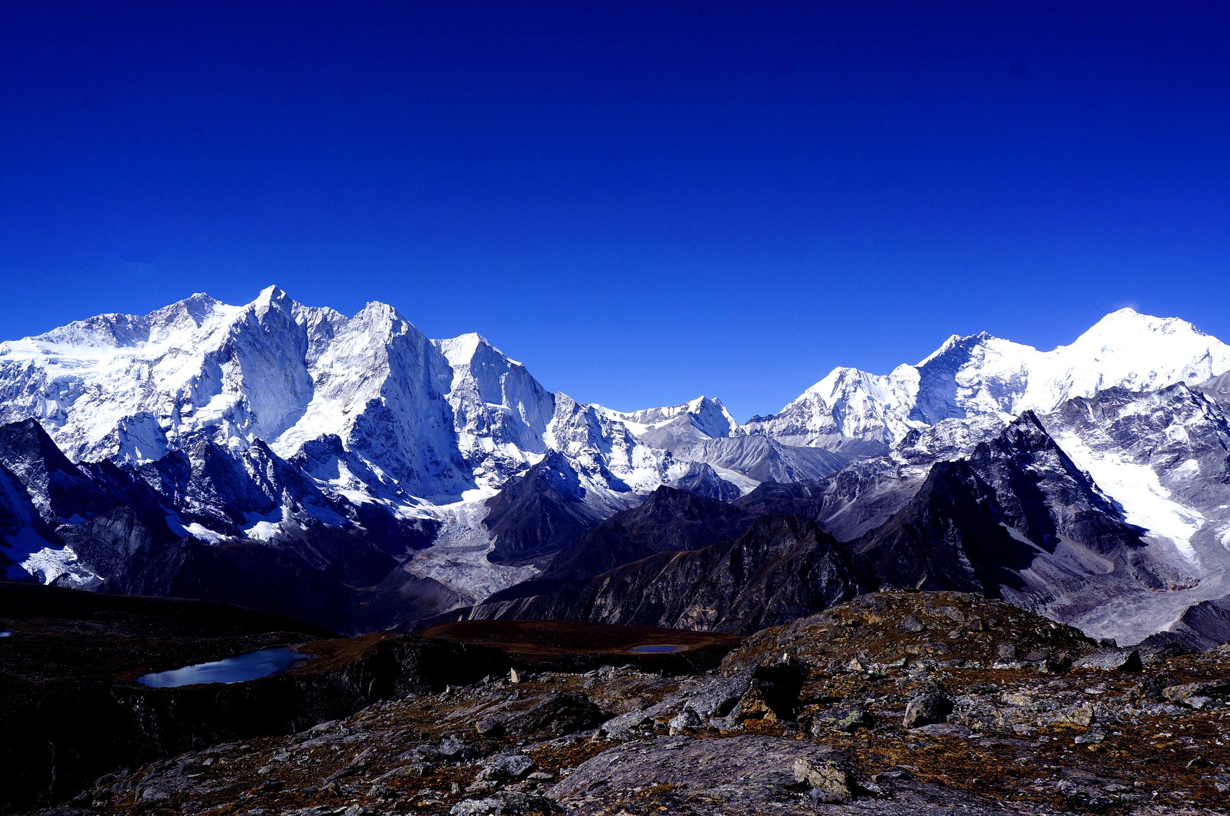 雄伟的喜马拉雅山图片