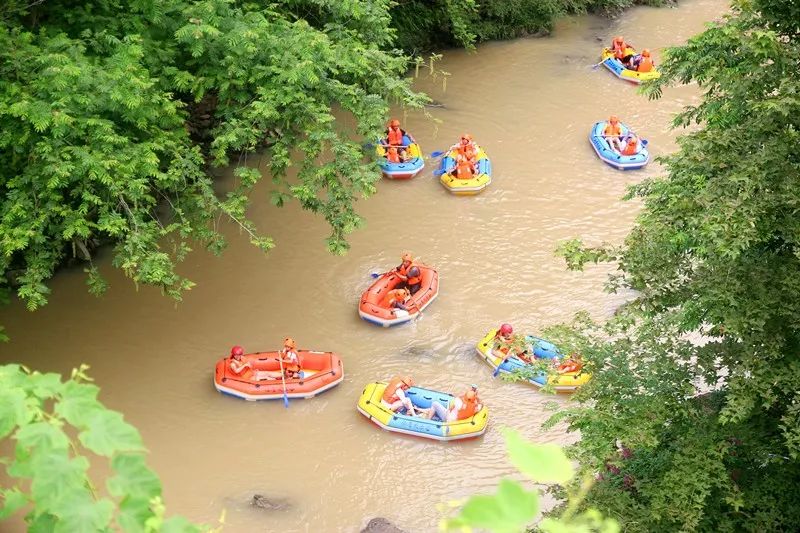 自驾来了来了来了万众期待的仙居仙人谷漂流采摘杨梅来了