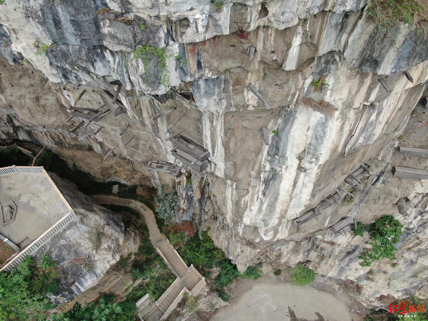 接连两次地震珙县僰人悬棺纹丝未动均完好无损