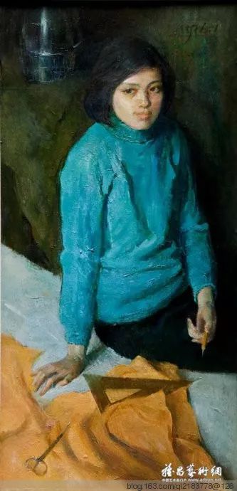 夏葆元油画人物欣赏1