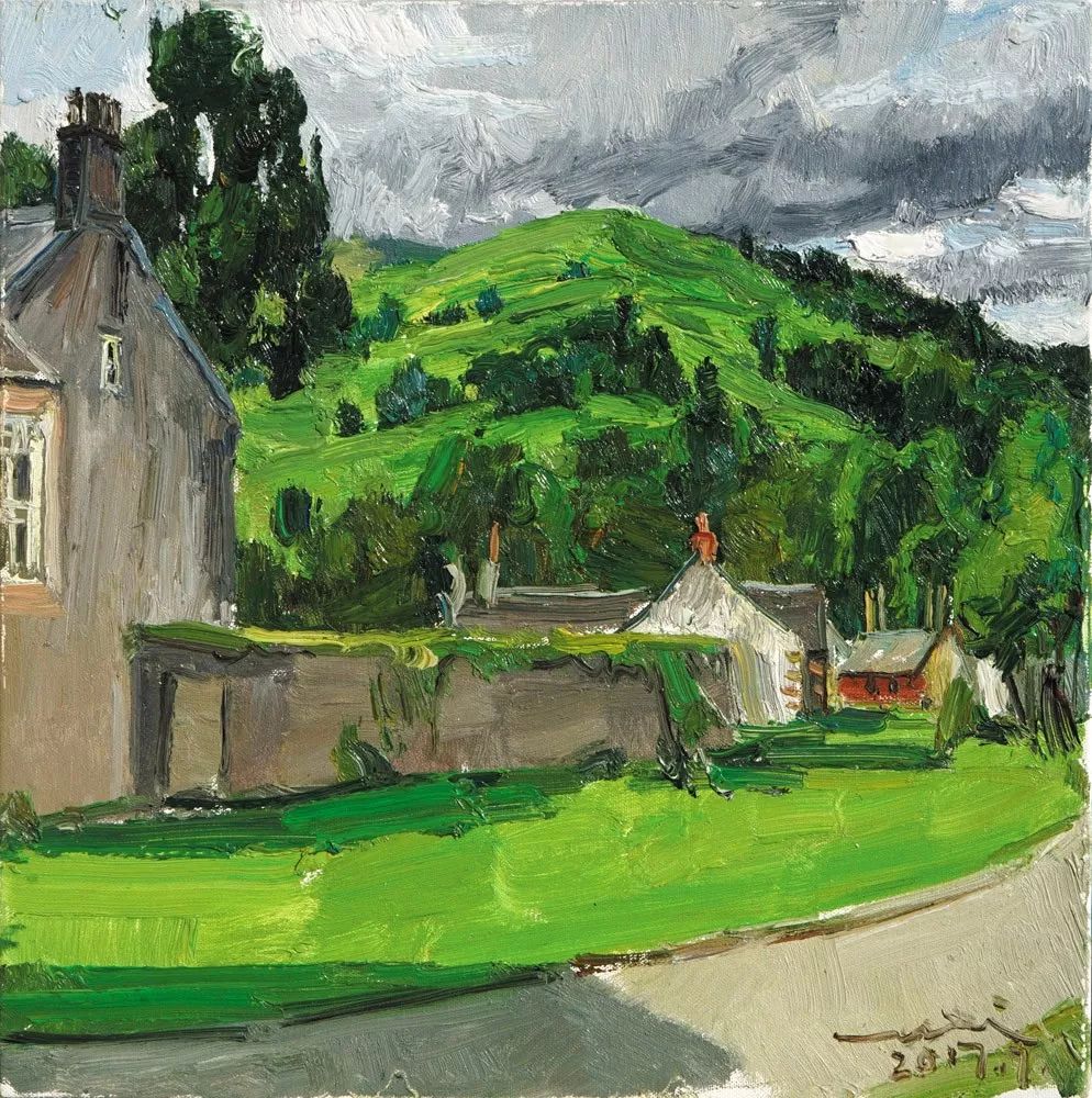 "路:当代油画家写生作品展"参展艺术家:王嵬