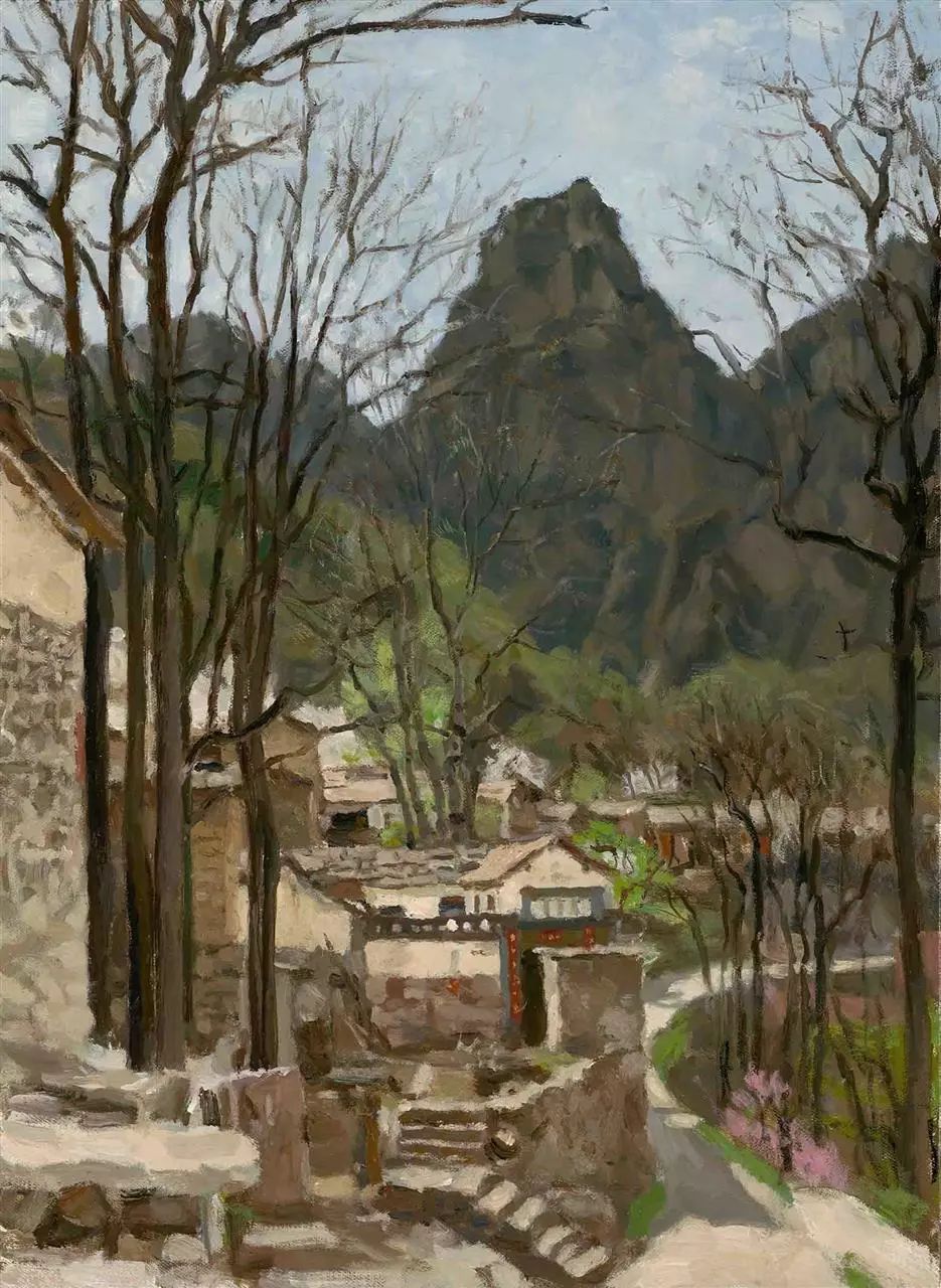 杨飞云太行山写生作品赏析