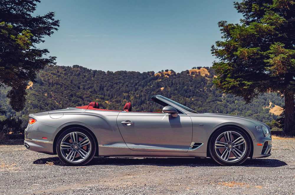 无与伦比的极致奢华 宾利欧陆gt v8敞篷版