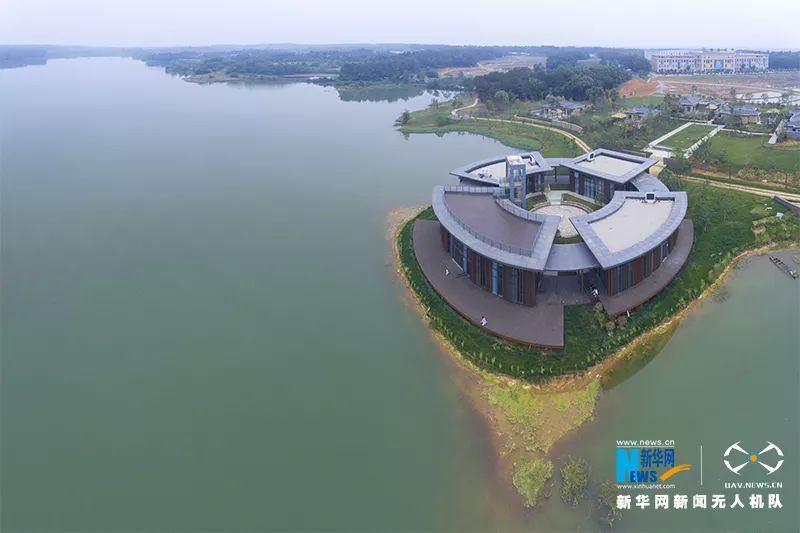 上帝视角带你飞越应城国家矿山公园!