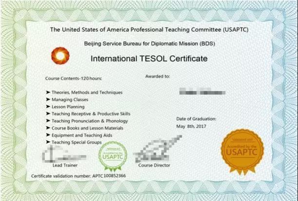 (tesol证书是作为国际公认的国际英语教师资格证书和英语教学行业职业
