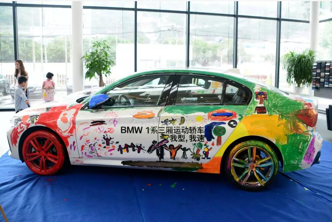 苗苗老师汽车涂鸦亲子绘画活动精彩回顾