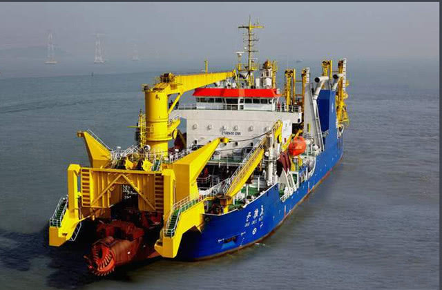 原创中国挖泥船有多厉害亚洲第一能把海洋变成陆地不对外出售