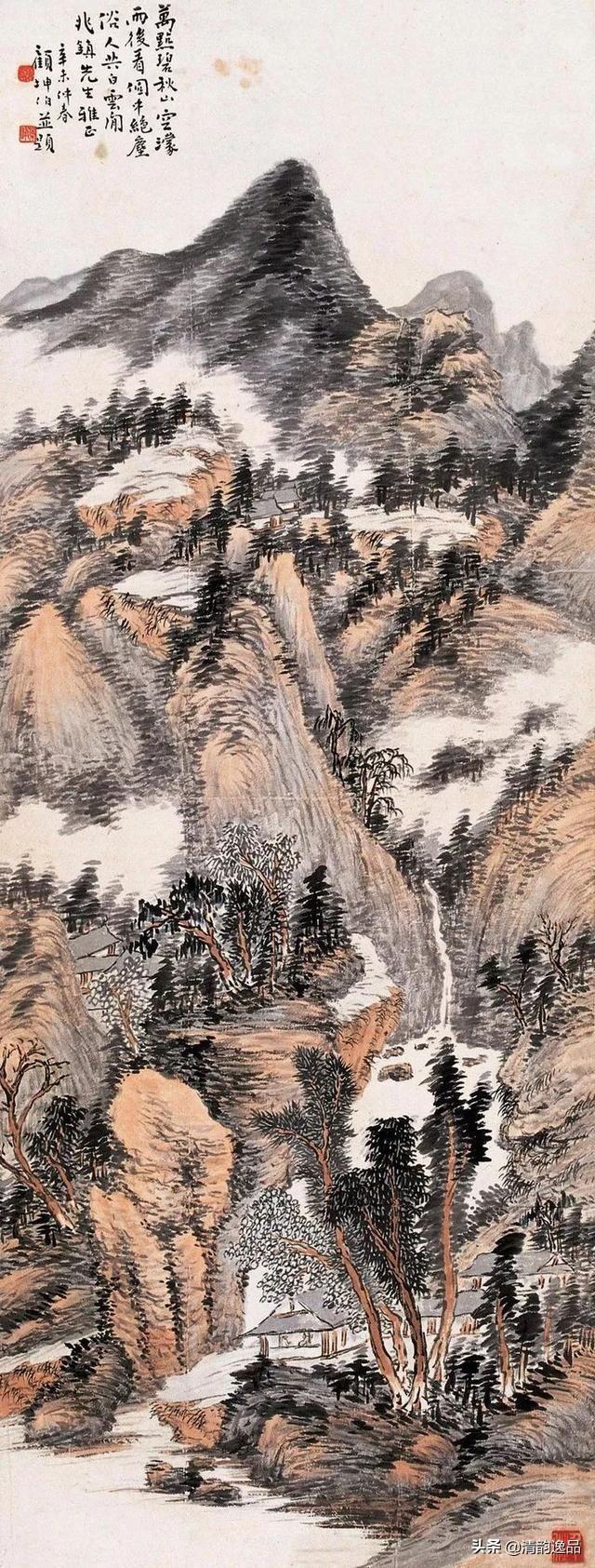 111 购买出版画集《顾坤伯画集选》,《顾坤伯课徒画稿》等