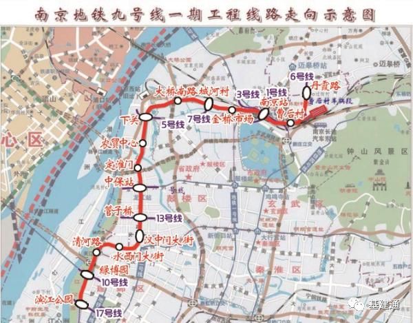 走向:细柳站→韩家湾站3,南京地铁4号线二期 长度:9.