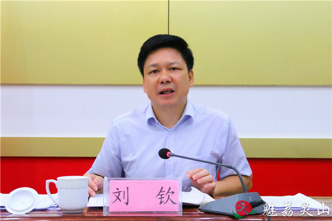 灵山县召开上半年经济运行监测调度会