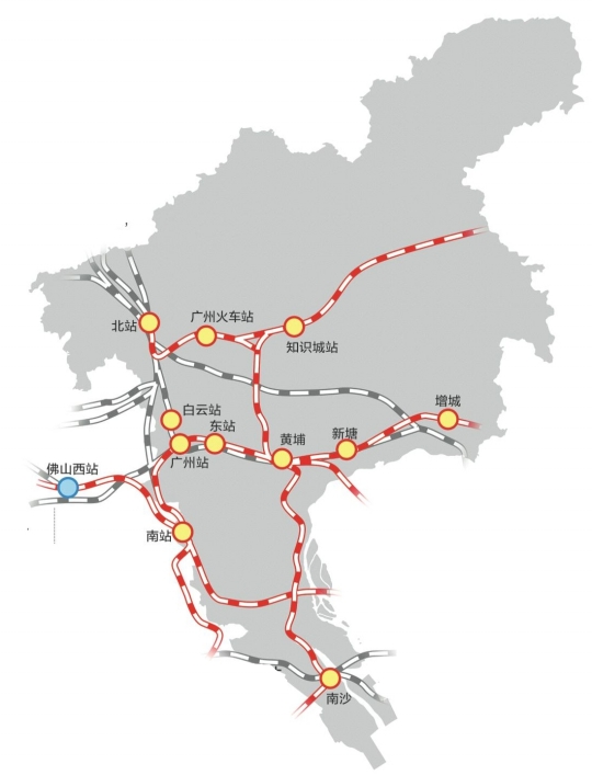 广东铁路规划图图片