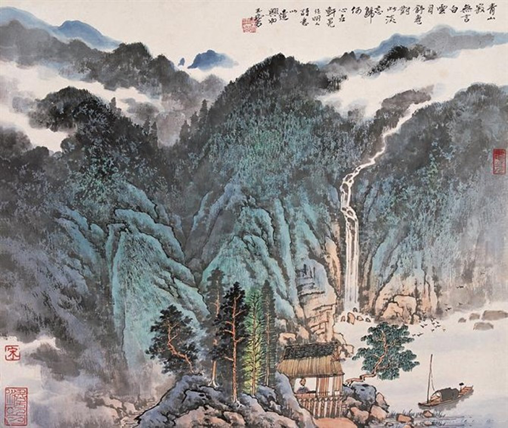 名家名画《中国山水 厚重的沉淀》