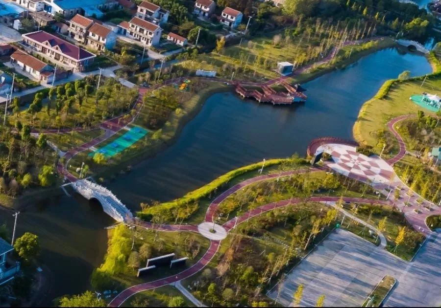 海门青龙港生态公园图片
