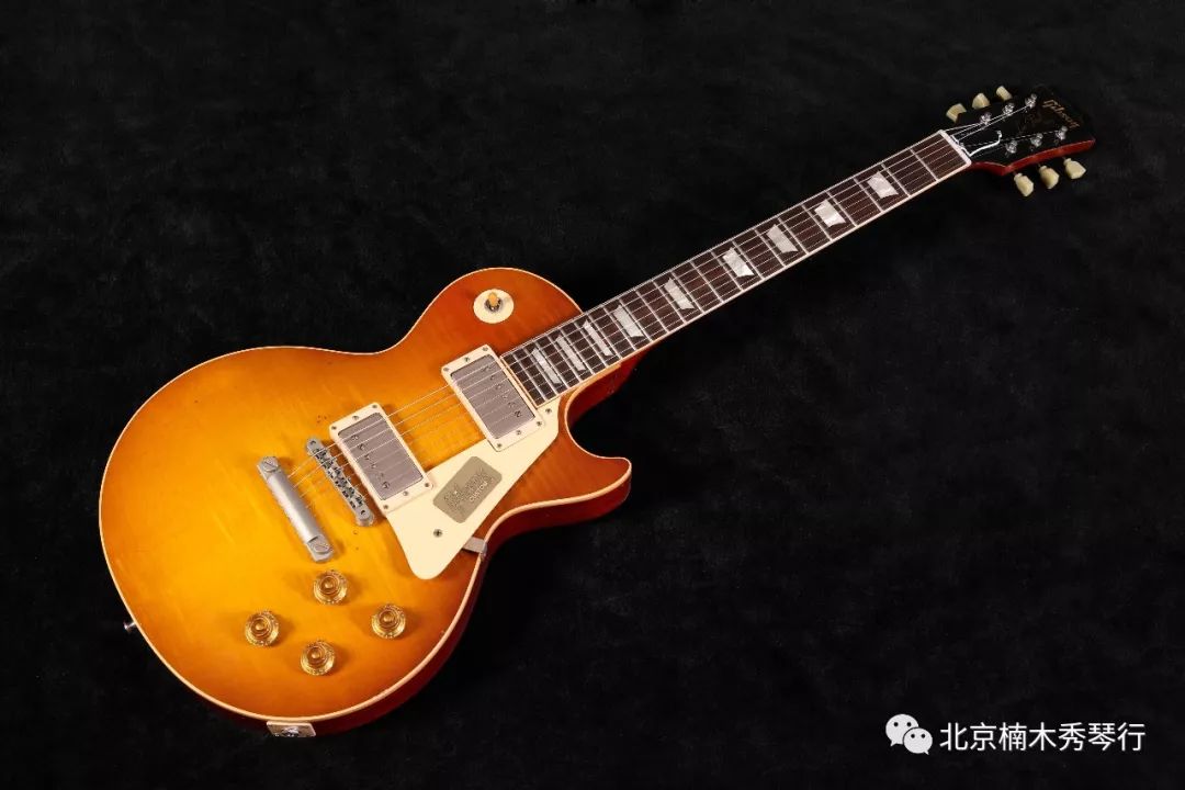 演奏大家gibsonmarkknopfler1958lespaulagedandsigned