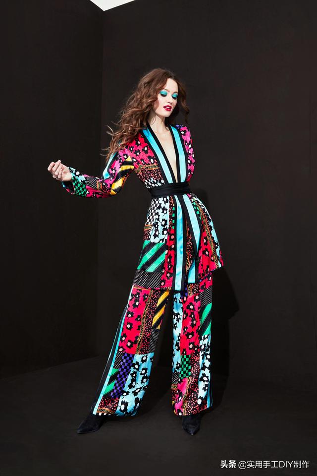 「美图分享」alice-olivia2019绚丽斑斓印花系列服装