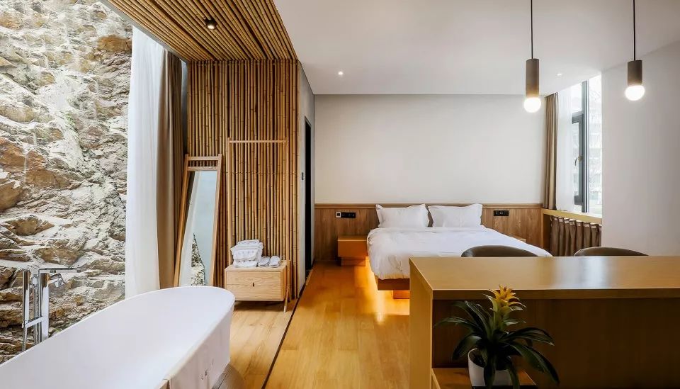 ▼一层平面布置图▼二层平面布置图项目名称:天目山民宿改造设计设计