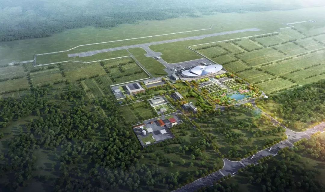 岑河机场图片