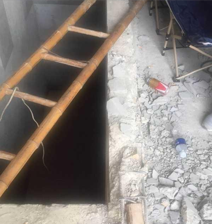 混凝土里掺杂物许昌一小区房屋被指存质量问题