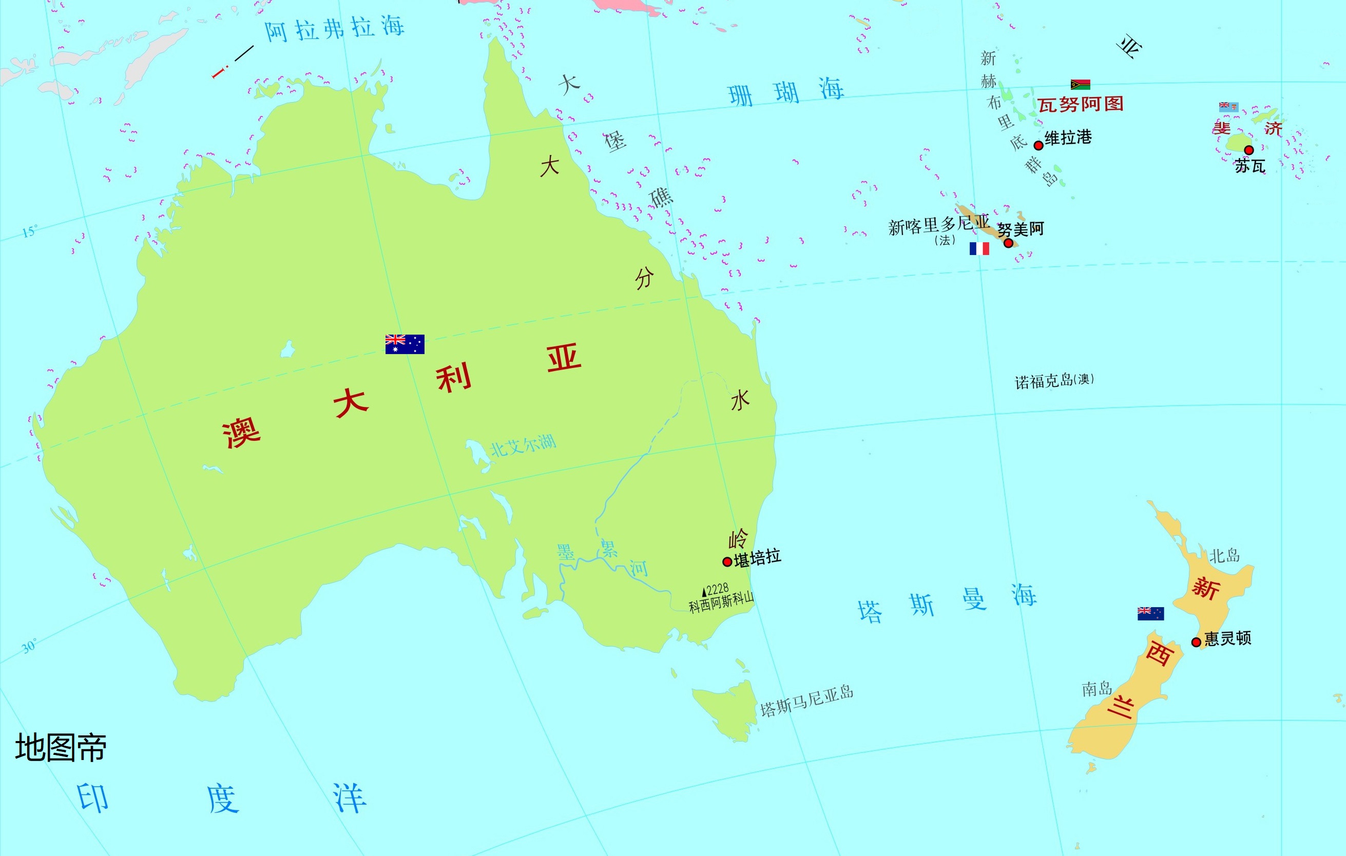 澳大利亚面积769万平方公里,为何人口只有二千多万?