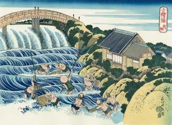 首发浮世绘的巅峰葛饰的北斋越洋的巨浪