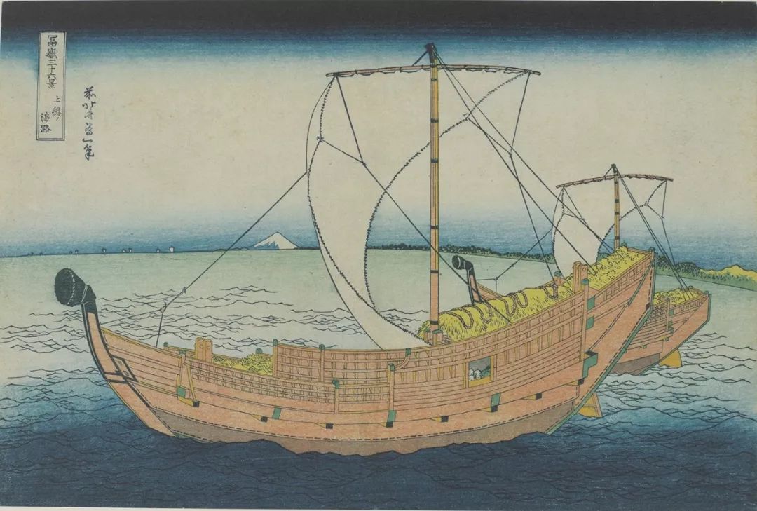 首发浮世绘的巅峰葛饰的北斋越洋的巨浪