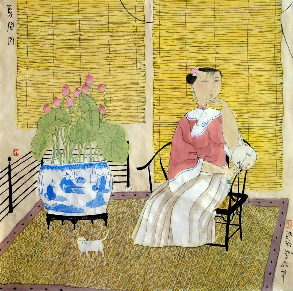 胡永凯绘画作品欣赏