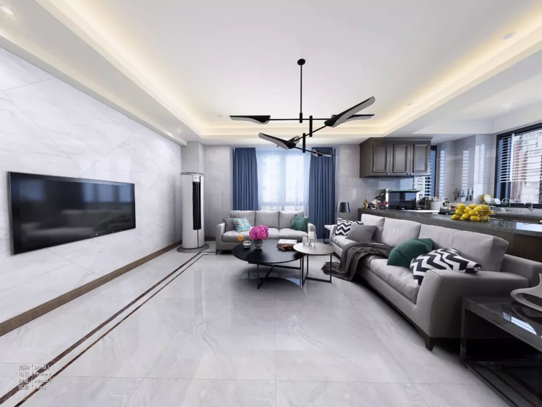 新品鉴赏牧田陶瓷800x800mm负离子金刚石系列坚如金刚现代时尚