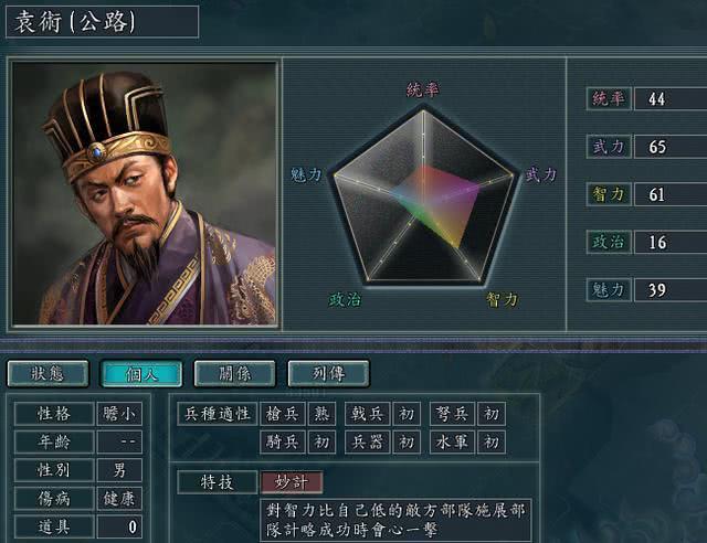 三国志11:游戏里这些武将特技都不伦不类,存在感堪比白板!