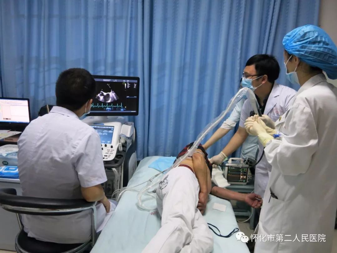 二医快讯市二医院开展一项更清晰的彩超技术经食道超声心动图检查