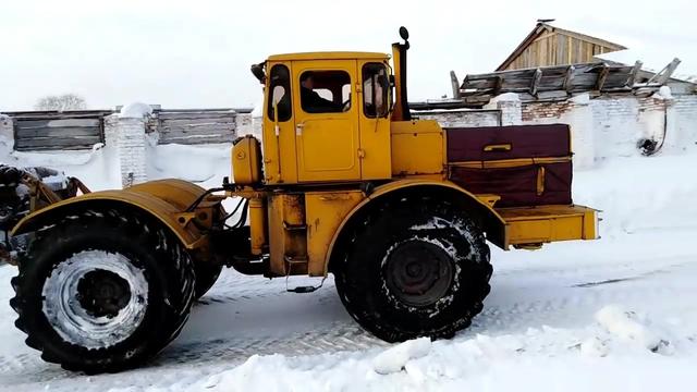 超强的k701雪地拖拉机
