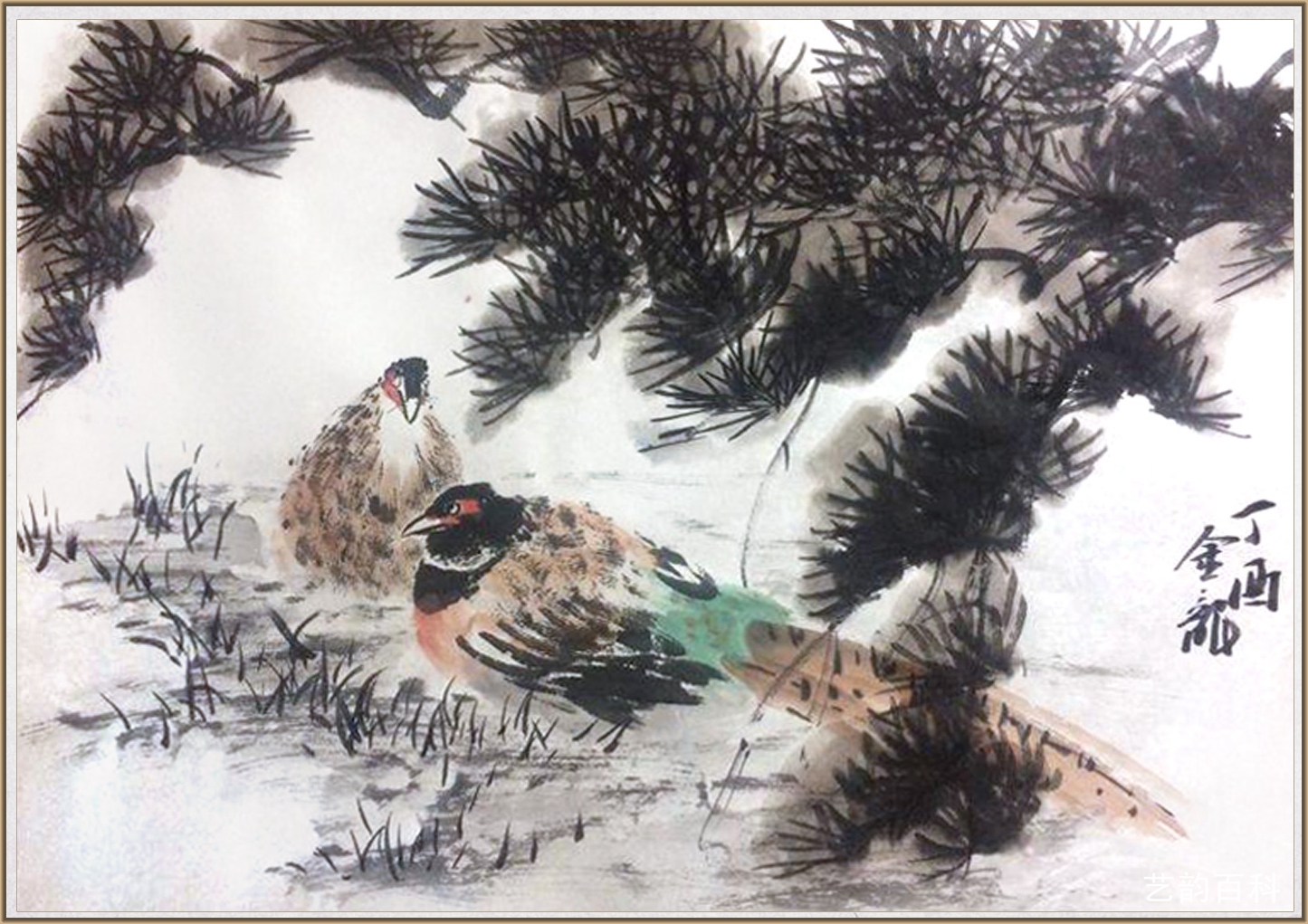 当代实力派书画家薛瑛——艺韵百科推荐_作品