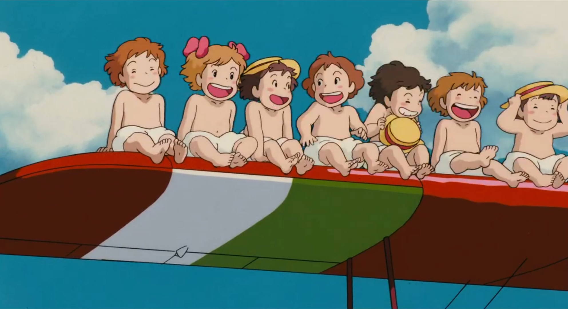 鲁克·罗梭击落了曼马由特队的飞行艇,救出了艇上的十五个人质小女孩