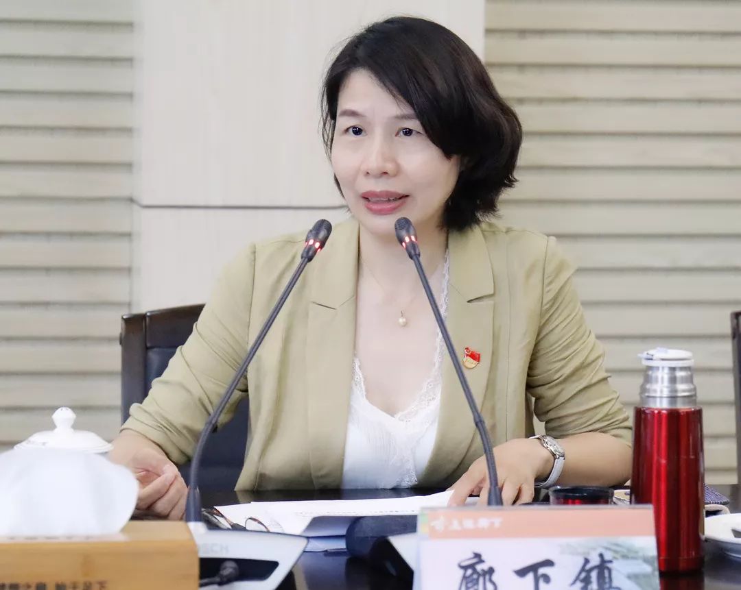 不忘初心牢记使命市文明办领导来廊下调研志愿服务工作