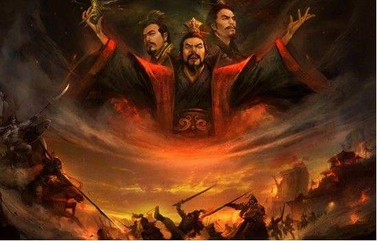 原创三国演义中诸葛亮大破八纳洞主兽阵第一次使用火焰喷射器