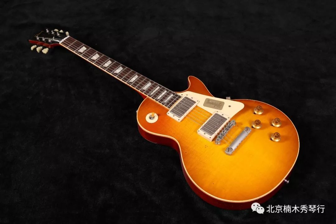 演奏大家gibsonmarkknopfler1958lespaulagedandsigned