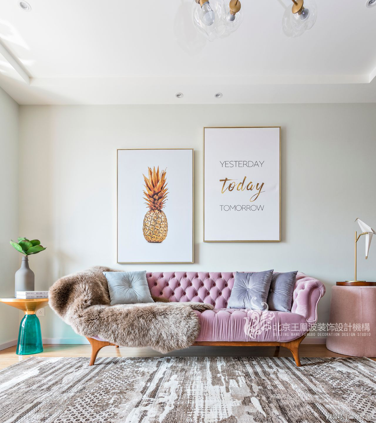 北欧风摆脱性冷淡搭载莫兰迪色美出新天际