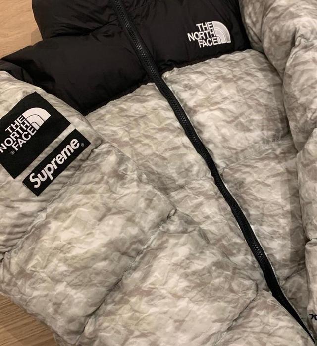 supreme x the north face秋冬"paper crumbled"系列羽绒服公布