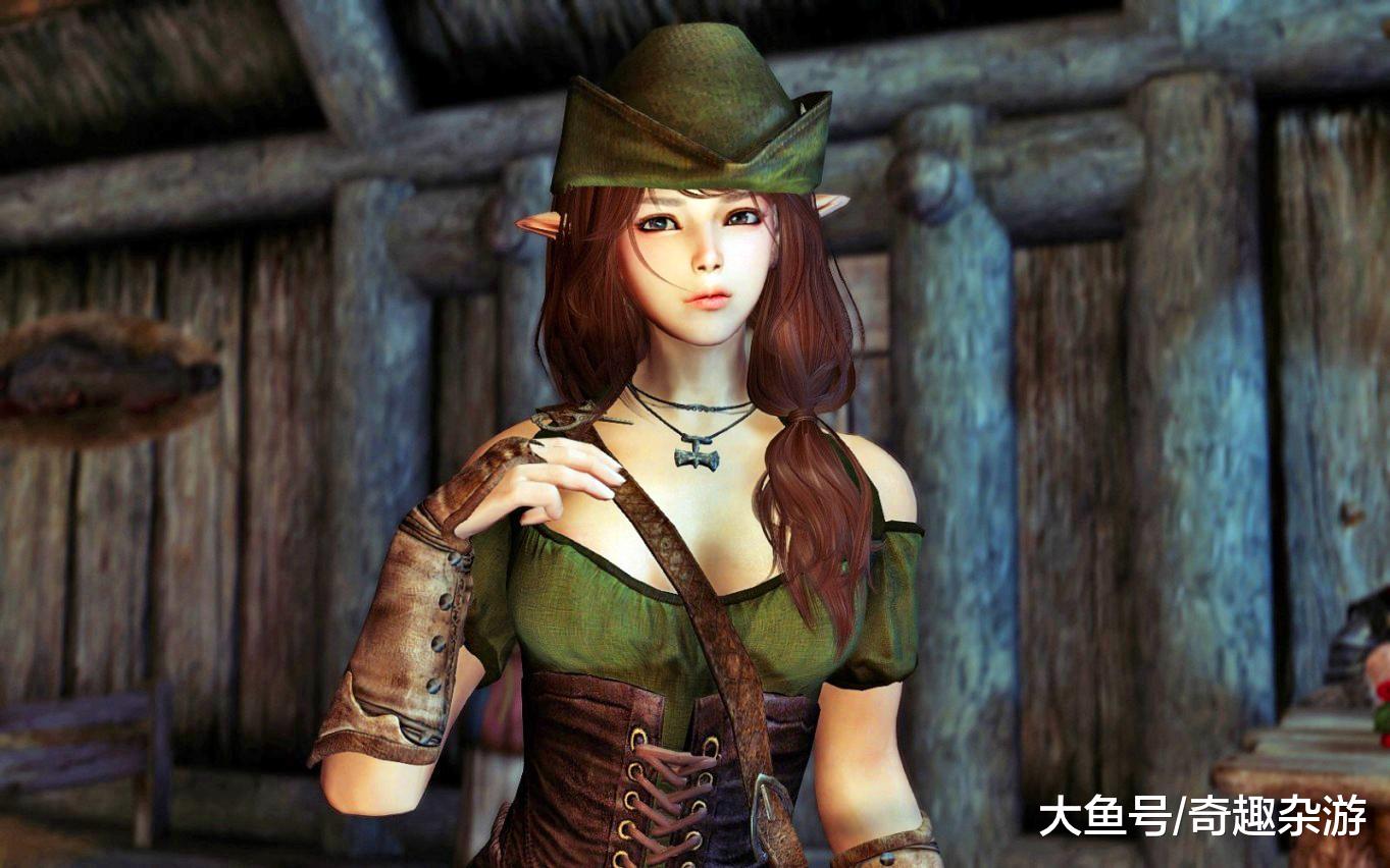 要说《上古卷轴5》中最受欢迎的受随从,那一定是原版中的大小姐,mod中