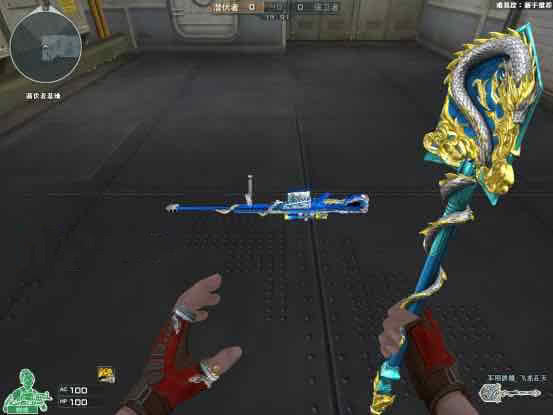 其实这两把枪并不属于青龙系列,而是专属的周年庆飞龙在天系列,如此