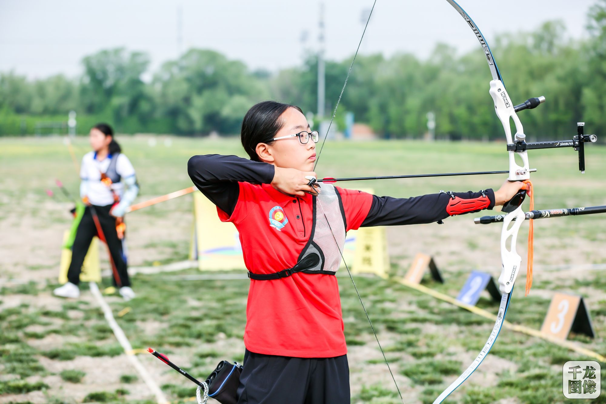 2019年北京市青少年射箭锦标赛举行6个区146名青少年射箭选手参赛
