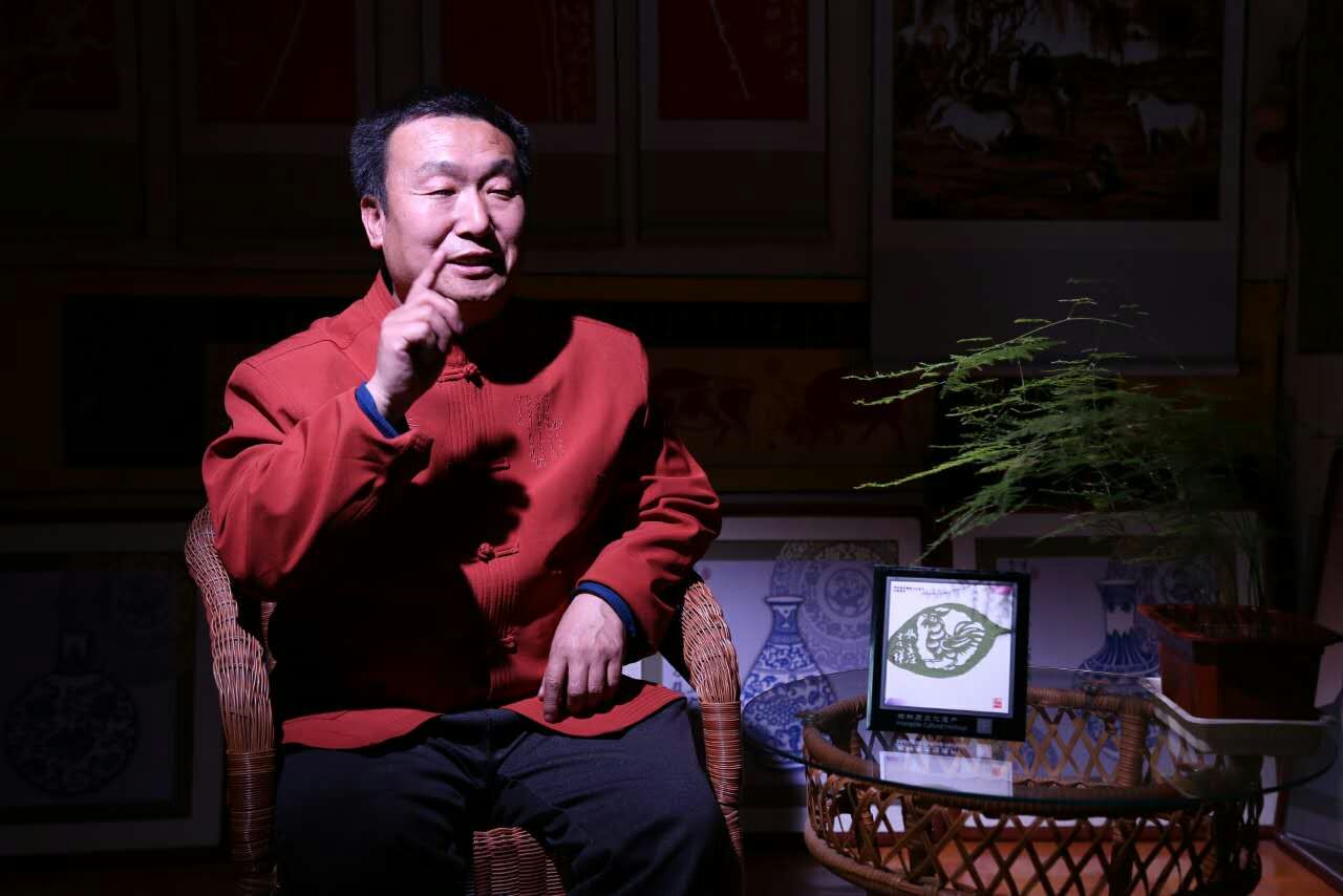 一剪秀色千种风情记河北省省级非物质文化遗产传承人牛世民