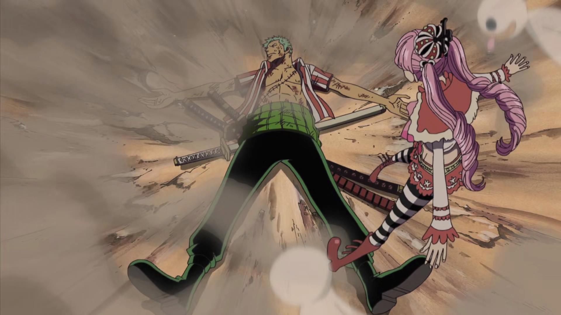 海贼王:暴君熊拍飞草帽一伙时,为何只有索隆遇到的都是熟人_佩罗娜