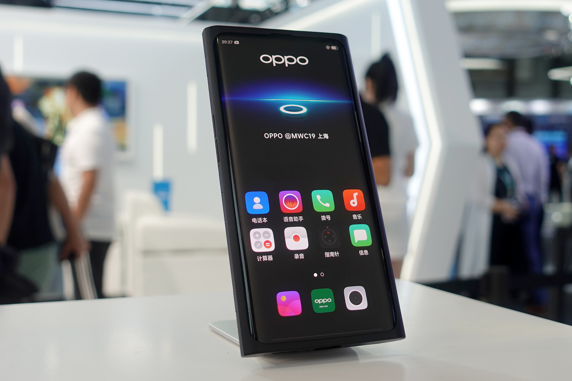 开启真全面屏时代oppo屏下摄像头真机图赏