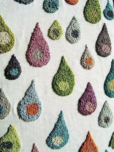 神一样的刺绣针法法国结粒绣