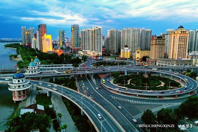 「哈尔滨」高架立交桥,城市中的美妙音符