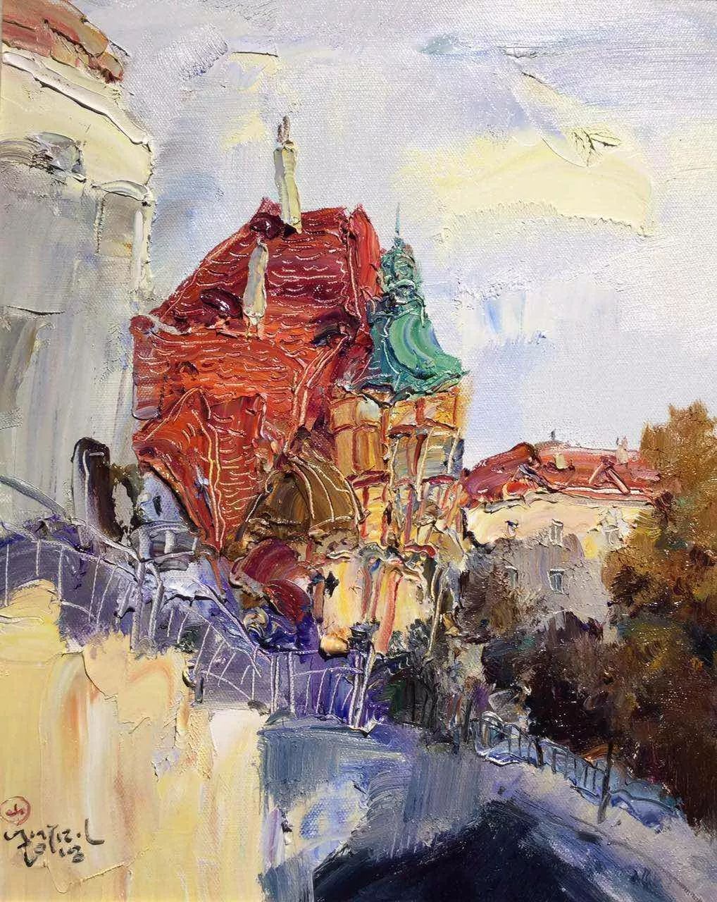 "路:当代油画家写生作品展"参展艺术家:李大山