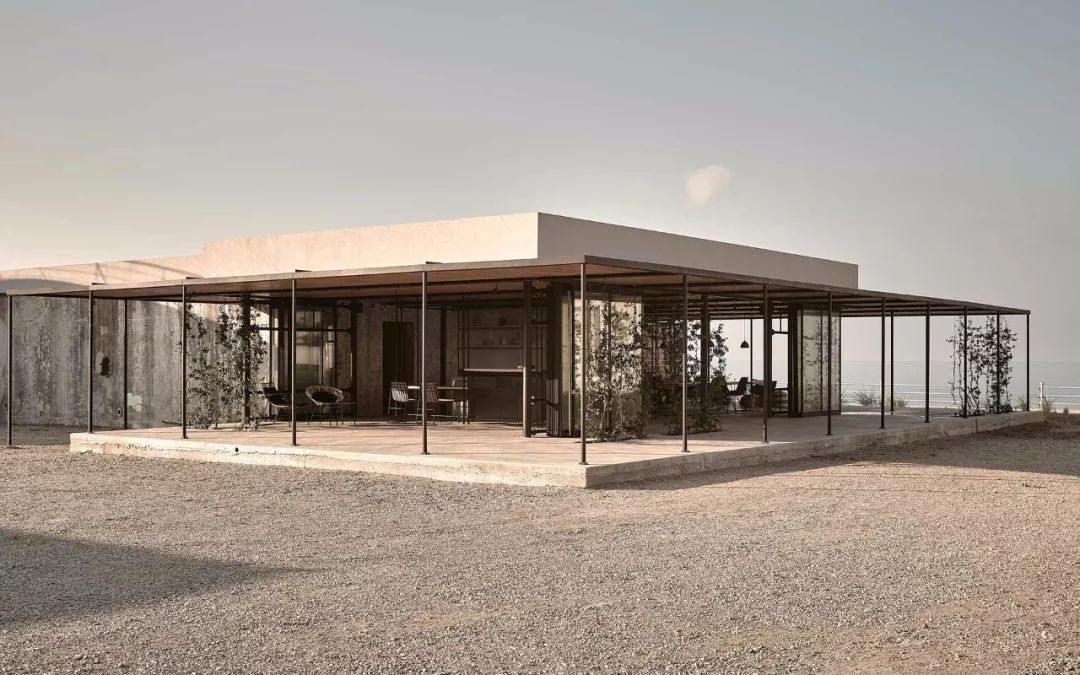 k-studio新作 | 侘寂风酒店dexamenes seaside hotel,希腊