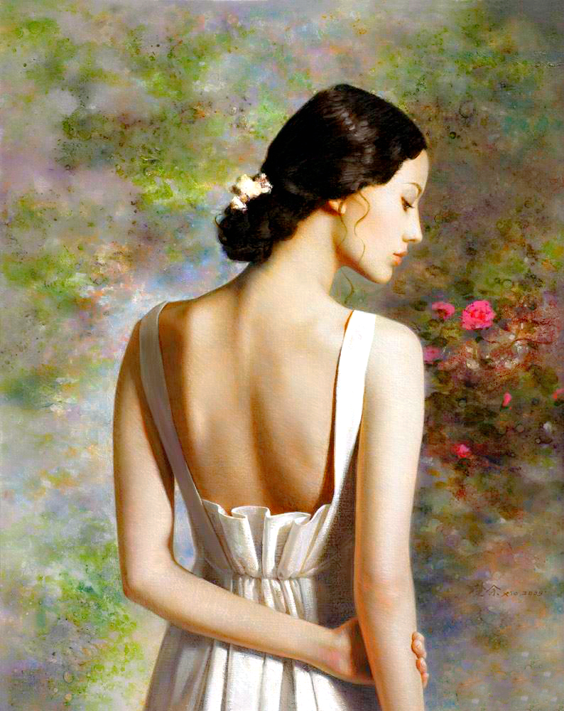 他把3个模特画成1个女人体,问世23年不断被盗版,已达840万次_谢楚余