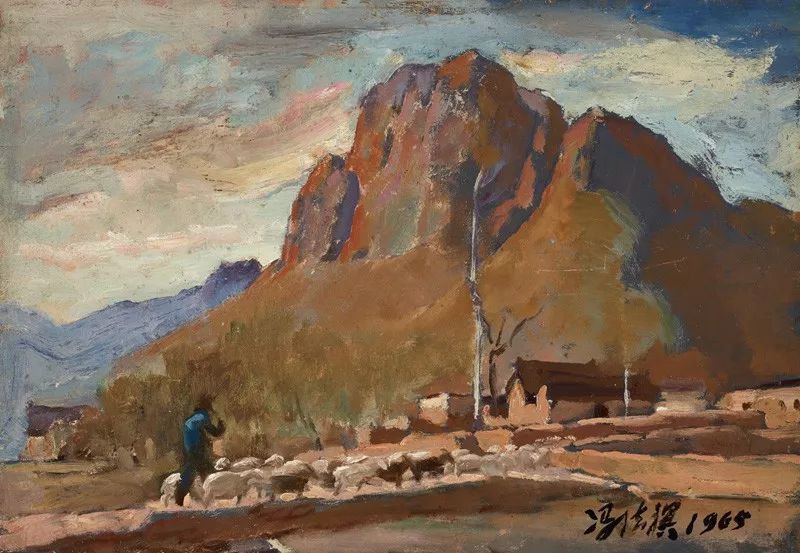 "路:当代油画家写生作品展"参展艺术家:冯法祀