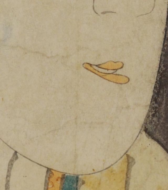 日本浮世绘大家东洲斋写乐名画《濑川菊之丞》